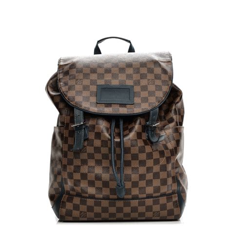 louis vuitton damier ebene runner backpack|Louis Vuitton damier duffle bag.